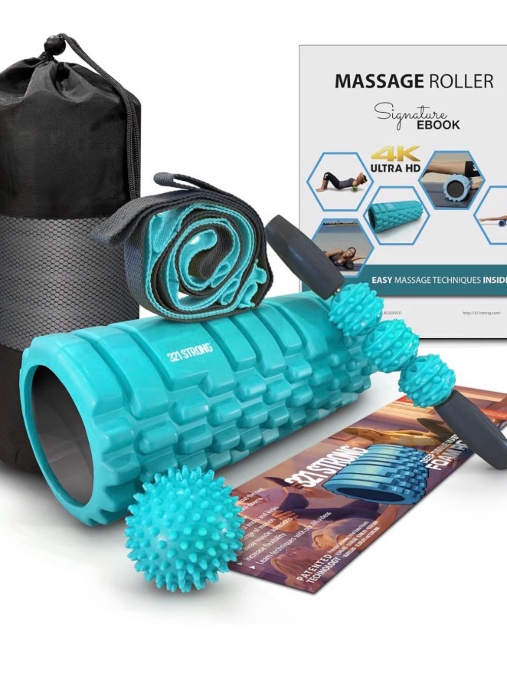 5-in-1 Massage Set, Complete mobility kit for workout recovery